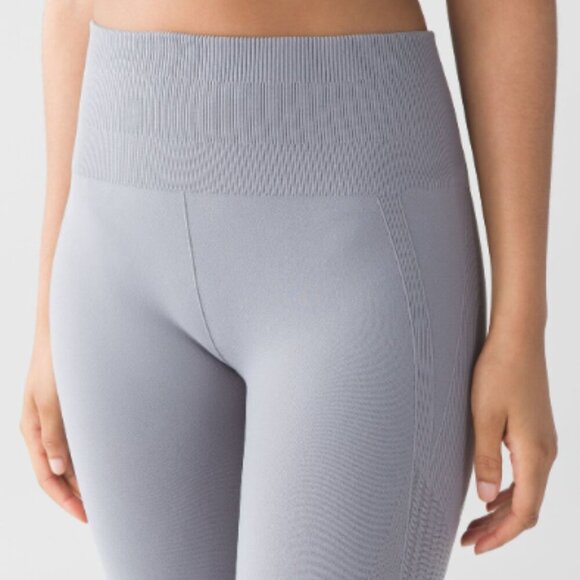 Lululemon Flow & Go Crop High Rise Leggings Battleship Size 6​ - Picture 9 of 10